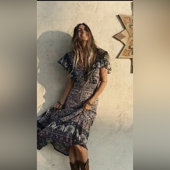 Free People Silvia Sequin Maxi Dress x Jen… - Picture 1 of 4